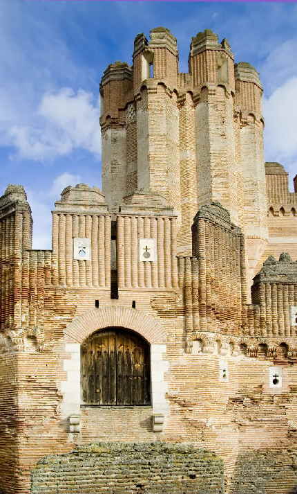 castle w hight doors, no steps